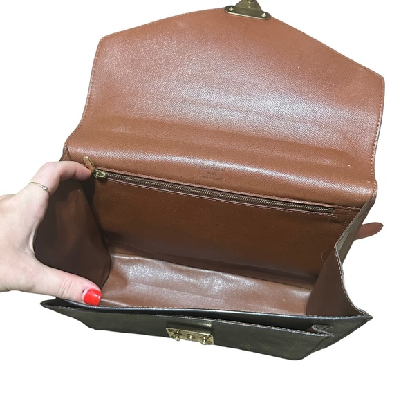 Louis Vuitton Authentic Monceau Travel Bag Monogram Canvas Cross Body Bag - Picture 5 of 12